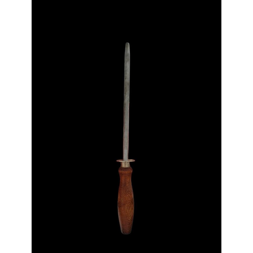 Vintage 9 In Wooden Knife Sharpener